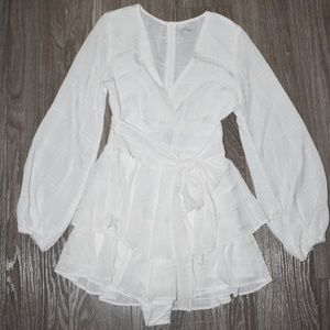 White Romper